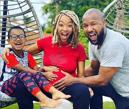Kenric Green and his wife Sonequa Martin-Green are expecting their second child, a daughter.